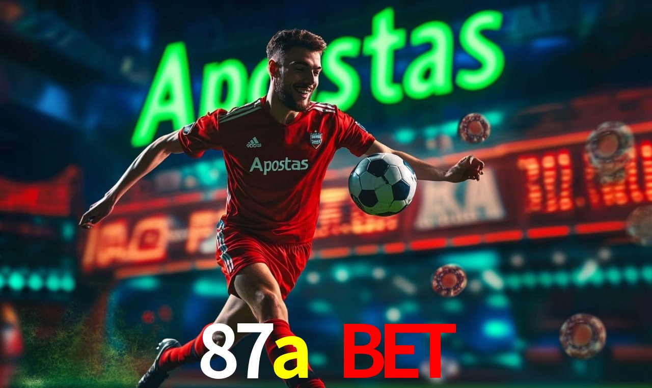 Interface do App 87a bet